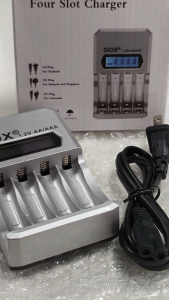 Energizer AA/AAA 1.2V NiMH rechargeable battery + 4 Slots LCD Display Smart Battery Charger UK Plug