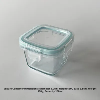 Borosilicate Glass Baby Food Storage Container