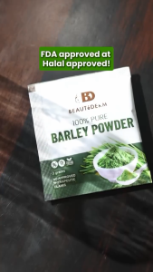 100% Beautederm Pure Barley Juice Drink