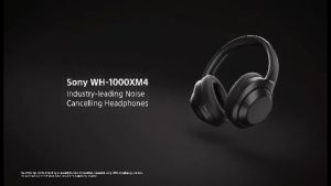 【Local Shipping】Original Sony WH-1000XM4 Portable Over-the-Ear Headphones Bluetooth Wireless Noise Cancelling Headset Stereo with Mic Heavy Bass High Sound Quality