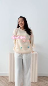 ELYCLOTH | SERAPHINA SWEATER | SWEATER RAJUT WANITA PREMIUM KNIT
