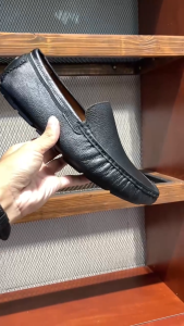 Giày Da Nam Cao Cấp Chính Hãng MICHILUX Classic Moccasin CSMS0 Màu Nâu Sẫm