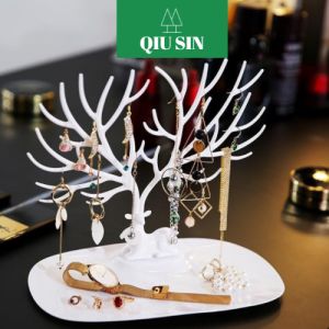 Christmas GIFT /INS Style Jewelry Display/Rak Barang Kemas(Earing Bracelet Key Storage)