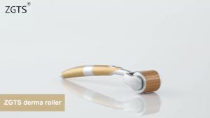 ZGTS Titanium Derma Roller 192 Needles Microneedle System Dermaroller for Face Care Skin Care Treatment Beauty Tool