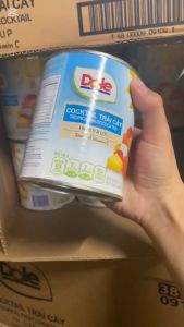 COMBO 3 Lon Cocktail trái cây nhiệt đới trái cây đóng lon Dole 836g [Date: 27.12.25]