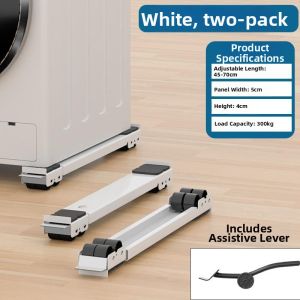 Adjustable Anti-vibration Pad with Wheels Feet Pads
