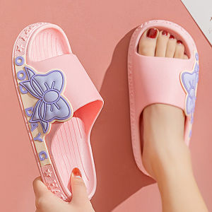 Childrens Slippers Summer Household Mother and Daughter Quick-Drying Sandals Girls Indoor Non Slip Soft Bottom 3-12 Years Old Baby Girl