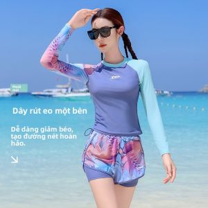 XTEP | Bộ Đồ Bơi Tách Tay Dài Giảm Cân Nữ