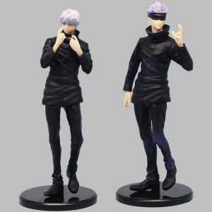 Bandai | 19cm Jujutsu Kaisen Anime Figure Gojo Satoru Anime Statue PVC Action Figure Collection Model Toys Childrens Ornament Doll