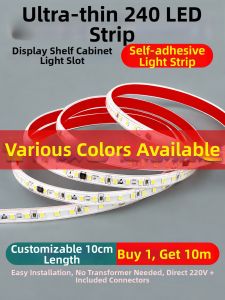 SHUOYU | Self-adhesive Waterproof LED Strip Light 220v
