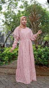 MARIZHA DRESS KONDANGAN WANITA BROKAT
