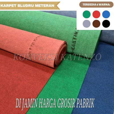 Karpet Bludru Polos Buana lebar 2 meter | Karpet Babut Mushola Meteran | karpet event | karpet pameran | karpet MUA