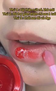 SON NUT LYCOS - Son Dưỡng Môi Có màu giúp môi căng mọng dưỡng ẩm mờ thâm. 10g
