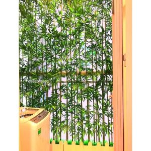 Trúc quân tử giả xịn nhiều lá - Size từ 120cm đến 200cm - Cây giả hoa lụa Decor trang trí nhà cửa
