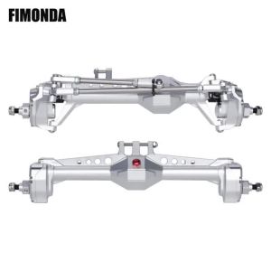 Bộ Trục Cầu Trước & Sau Bằng Nhôm Cường Độ Cao Gia Công CNC Dành Cho Xe RC Crawler Vanquish VS4-10 Tỷ Lệ 1/10 Tương Thích Với Phụ Tùng Axial
