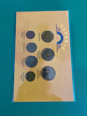 2000 Singapore HongBao 1c to $5 coin set