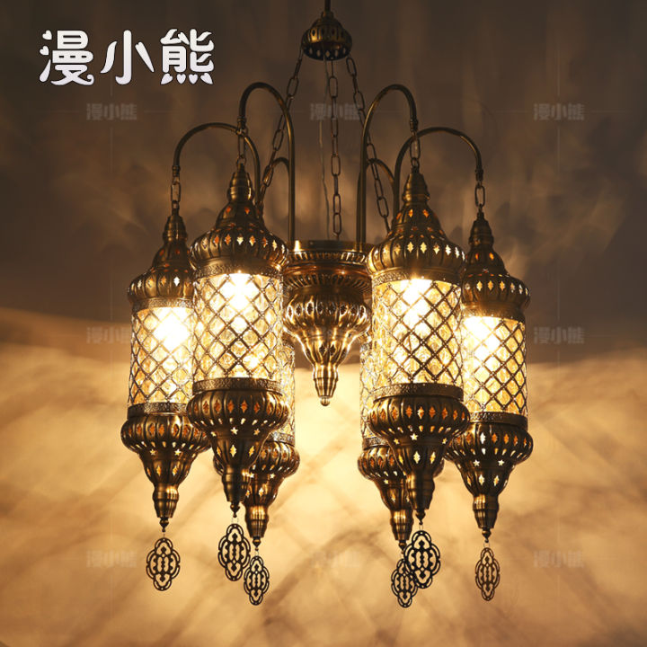 Southeast Asia Creative Hollow House Chandelier Retro Middle East ...