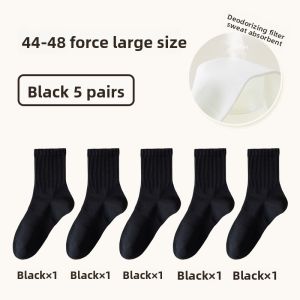 miiow | Disposable Mens Socks Thin Mid-Calf Travel Breathable Sweat Absorbent Day Throwaway Socks Cat Man Summer Thin Large Size