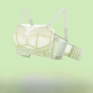 Miiow | Wireless Strapless Bra Womens Large Chest Illusory Small Gathered Anti-Sagging Side Breast Collection Back Beauty Underwear