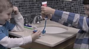 📍Toothpaste Dispenser ที่กดยาสีฟันศูนย์ยากาศ📍