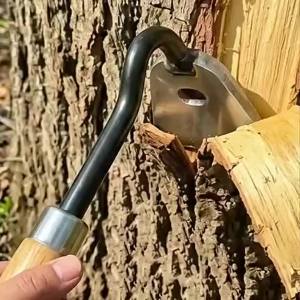 NiuXiang(NewShark) | Manganese Steel Tree Bark Scraping Small Hoe Weeding Tool Sharp Multifunctional Household Express Small Hoe
