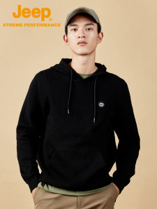 Jeep | Jeep American Style Sporty Hoodie Men Loose Breathable Long Sleeve Knitted Casual Jacket Fashionable Streetwear Outerwear