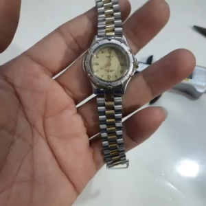 Đồng hồ nữ inox thép không gỉ Garvier size 28mm second hand