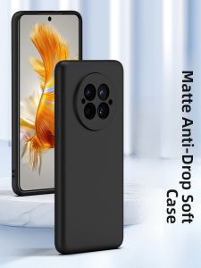 Henyou | Huawei Mate50 Pro RS Porsche Design Matte Silicone Case Anti-Fingerprint Anti-Sweat Full Cover Soft Shell For Men And Women