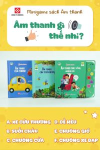 Sách Âm Thanh Đinh Tị - Cho Bé Trải Nghiệm Đọc Sách Đầy Thú Vị