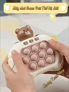 Máy Chơi Game Cầm Tay Pop it Thế Hệ Mới Có Nhạc Có Đèn Dành Cho Mọi Lứa Tuổi