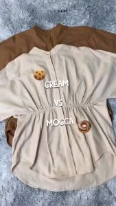 ALYA SHIRT KEMEJA WANITA KERUT DEPAN LINEN | ATASAN WANITA | ALESHA KERAH KEMEJA WANITA KEKINIAN | KEMEJA SERUT PINGGANG