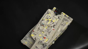 Mô hình lắp ráp xe tăng hạng nặng Tiger Đức đồ chơi lắp ghép thông minh cho trẻ em tương thích LEGO