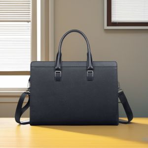 Big Brand Fashion Mens Bag Handbag Mens Shoulder Bag Crossbody Computer Casual Business Document Luxury Brand Bag