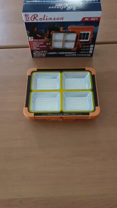 Lampu Emergency Solar Panel 6 Mode 50W Rolinson RL-521