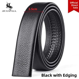 JIFANPAUL | New Genuine Leather Belt For Men Auto Buckle