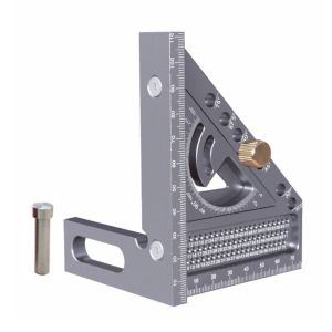 2-in-1 Carpentry Set Square And Small Triangle Ruler Combination Set - 3D Multi-Angle Framing Square Protractor Rafter Square