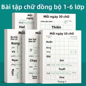 PAIR BOY | Sách Luyện Viết Chữ Hằng Ngày cho Học Sinh Tiểu Học