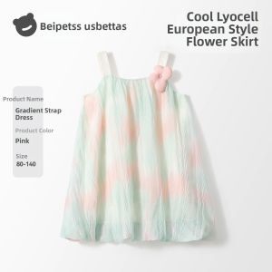 Usbettas | Floral Princess Style Summer Childrens Dress