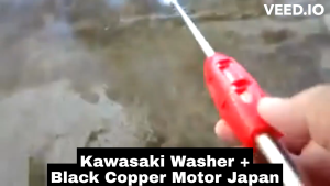 KAWASAKI COPPER JAPAN 1.5hp electric motor power sprayer pressure washer Belt-driven set with ACCS