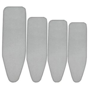1Pcs Stain Resistant Ironing Board Cover With Elastic Edge Thick Cotton Padding Iron Heat Shield Universal Cloth Cover