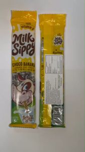 Milk Sippy หลอดดูดนม รสช็อคโก้บานาน่า