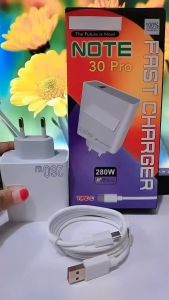 Charger HP INFNIX NOTE 30 PRO 280W Fast Charger Support Fast Charging