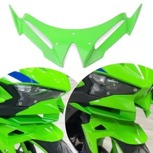 FOR KAWASAKI NINJA500 NINJA 500 2024-2026 Motorcycle Front Fairing Aerodynamic Winglet Cover Fixed Wind Wing