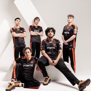 FNATIC Valorant Team Uniform Short Sleeve T-Shirt Alfajer Boaster Loose Fit Casual Style Polyester Fiber Quick Dry round Neck