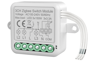 WiFi Zigbee Smart Switch Module Electrical Switching Breaker 1/2/3/4Gang Lighting Switch Module for Smart Tuya APP Control Alexa