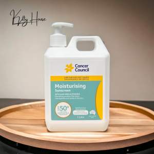KEM CHỐNG NẮNG CANCER COUNCIL SPF 50+ Moisturising Chai 1L