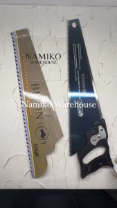 Gergaji Gorok Potong Kayu Gagang Kayu BISON 18 Inch