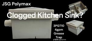 Grease Trap Basket for Kitchen Sink Strainer 4 gpm Iwas Bara sa Lababo