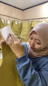 Pola Baju Atasan Rompi Anak & Pola Jahitan Lengkap