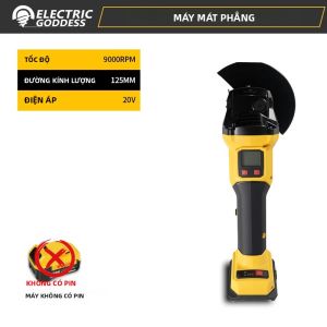 Máy Mài Góc Điện Không Chổi Than 125MM Với Màn Hình Kỹ Thuật Số Dành Cho Pin Dewalt 20V Dụng Cụ Đánh Bóng/ Mài Kim Loại/gỗ Đường Kính Đĩa 14mm